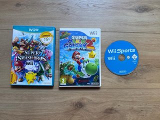Nintendo Wii U Negra + Juegos y Accesorios