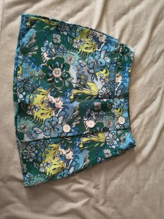 Falda floral verano