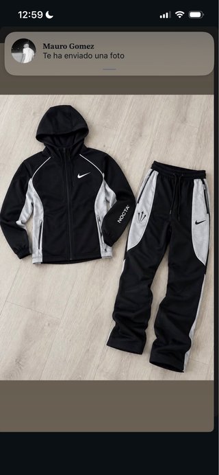 Conjunto Nike NOCTA Negro Gris