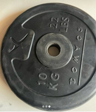 2 Discos de Pesas Domyos 10kg