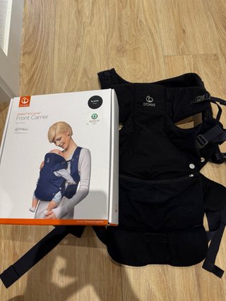 Mochila Portabebés Stokke MyCarrier Negra