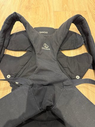 Mochila Portabebés Stokke MyCarrier Negra