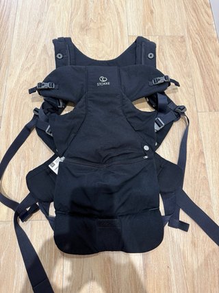 Mochila Portabebés Stokke MyCarrier Negra