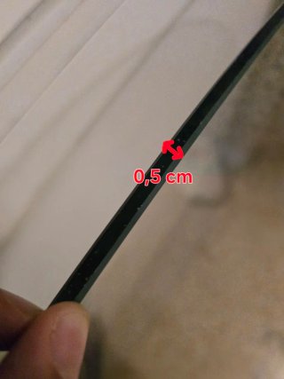 Cristal Redondo para Mesa 109 cm