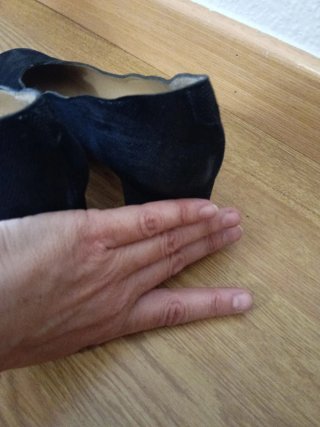 Zapatos de Tacón Azul Mime's Talla 38