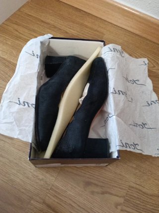 Zapatos de Tacón Azul Mime's Talla 38