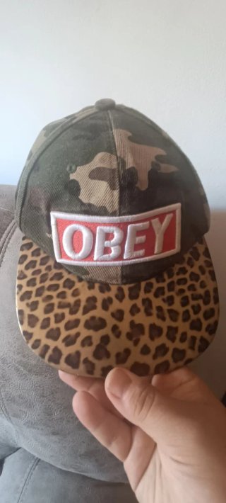 Gorra Obey Estampado Leopardo