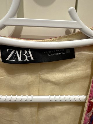 Chaleco Zara Estampado