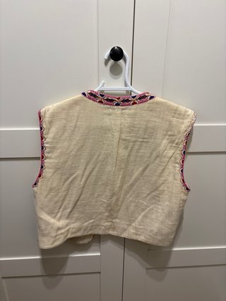 Chaleco Zara Estampado