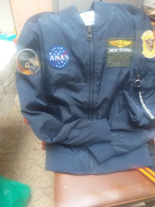 Chaqueta Bomber New Storm Azul
