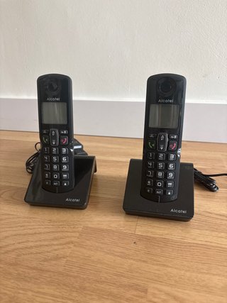 Teléfono Inalámbrico Duo Alcatel Negro