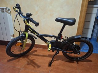 Bicicleta Infantil niño Btwin 16 Pulgadas