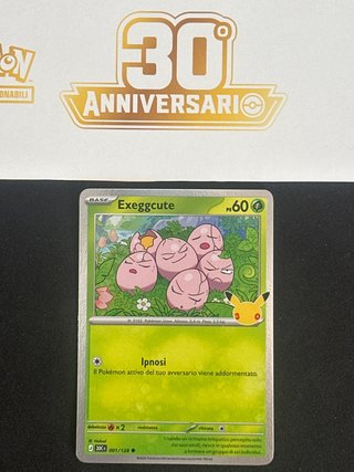 Exeggcute 30c 001/128 Carta Pokémon