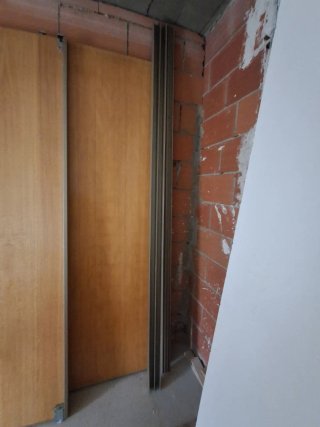 Puertas correderas armario roble claro