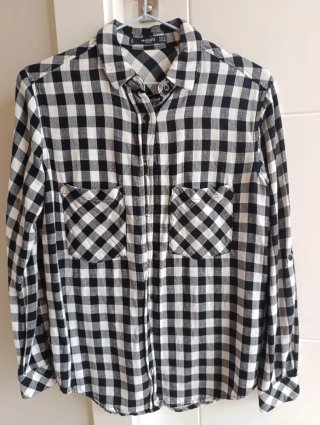 Camisa de cuadros Mango Talla S