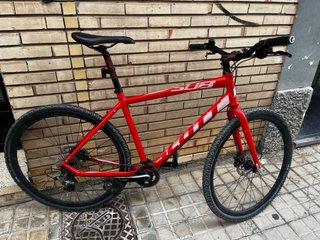 Bici Gravel/Urbana Scott SUB Roja