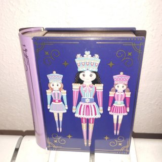 Caja metálica libro Navidad