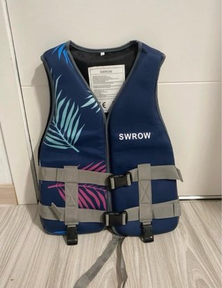 Chaleco Salvavidas SWROW Azul