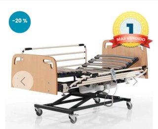 Cama Articulada Geriátrica con Carro Elevador