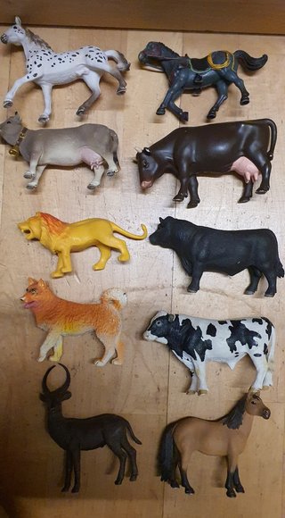 Set de 10 figuras de animales