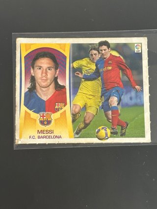 Cromos Messi F.C. Barcelona 2009-10 LFP Liga Este