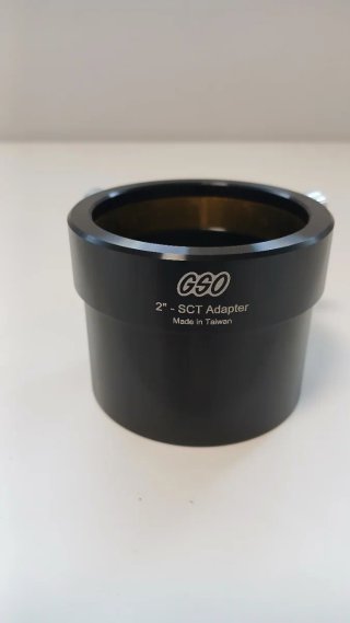 Adaptador portaocular GSO SCT a 2". Visual Back