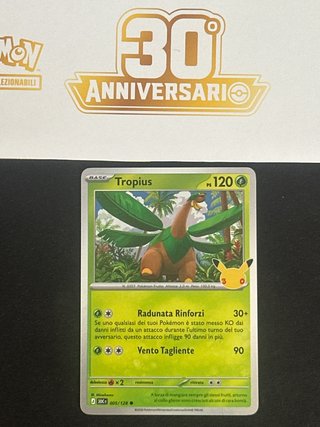 Tropius 005 30° Anniversario Pokémon Holo