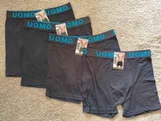 Pack 4 Calzoncillos Uomo Talla M