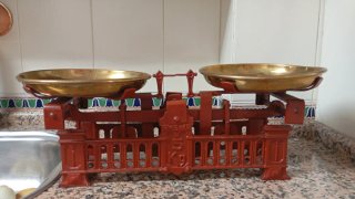 Balanza antigua Rhewa 5kg