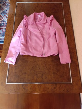 Cazadora Rosa para Niña