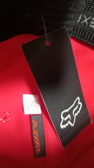 Gorra Fox Flexfit Roja Talla s.m