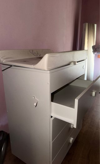 Bañera Cambiador Cam con Cajonera