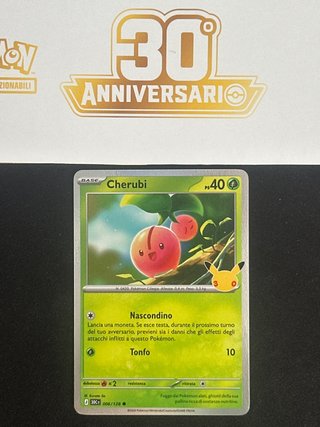 Cherubi 30c 006/128 Holo 30 Anniversario Pokemon