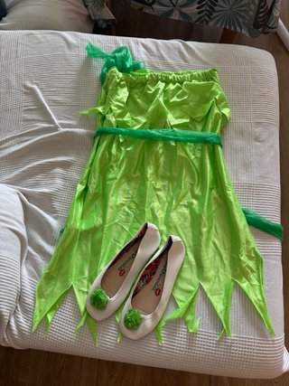 Disfraz Campanilla regalo manoletinas