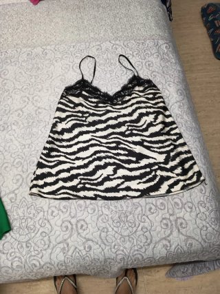 2 Tops Lenceros Estampado Animal