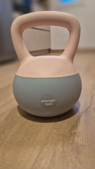 Kettlebell SPORTNOW Soft de 10 kg, NUEVA