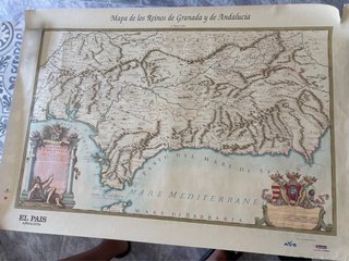Mapa Histórico Granada y Andalucía