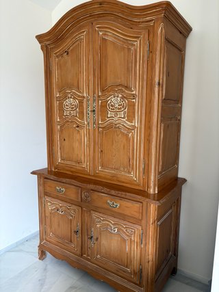Alacena Provenzal de Madera Maciza