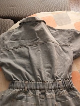 Mono Vaquero Corto Gris