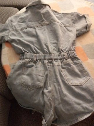 Mono Vaquero Corto Gris