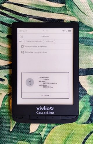 Libro electrónico Vivlio Touch Lux 5