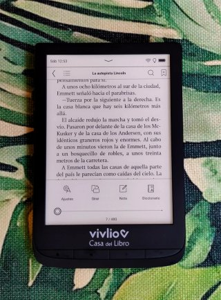 Libro electrónico Vivlio Touch Lux 5