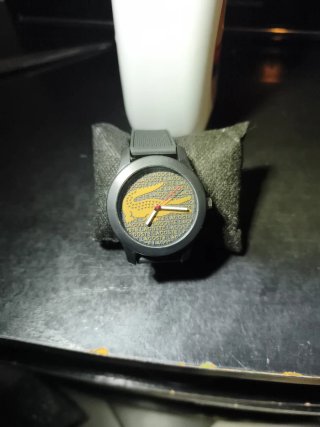 Reloj Lacoste Negro y Dorado