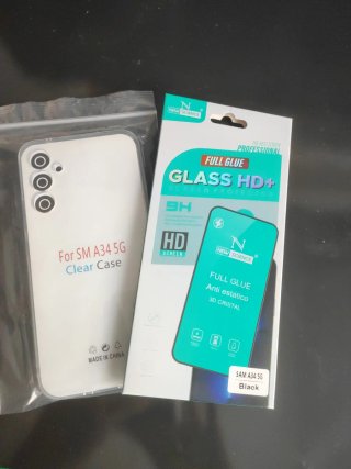 Pack Funda y Cristal Samsung Galaxy A34 5G