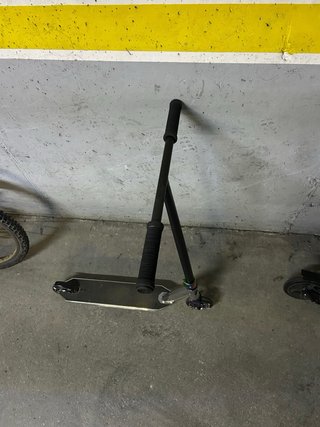 Patinete freestyle cromado
