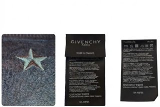 Jersey Givenchy Paris Estrella Talla XL Azul