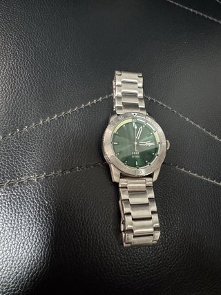 Reloj Lacoste Plateado y Verde
