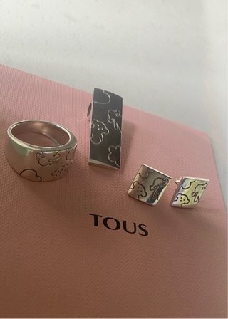 Conjunto Tous Plata 925
