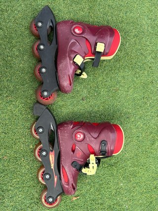 patines Oxelo infantil con bolsa de la talla 30