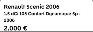 Renault Scenic 2006